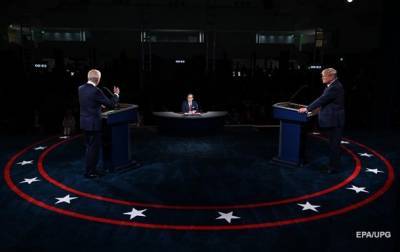 Дональд Трамп - Крис Уоллес - Джо Байден - "Заткнись, чувак!" Первые дебаты Трампа и Байдена - korrespondent.net - США