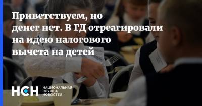 Антон Силуанов - Евгений Федоров - Приветствуем, но денег нет. В ГД отреагировали на идею налогового вычета на детей - nsn.fm