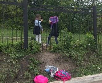Уфимец просит решить вопрос с закрытой калиткой, из-за которой дети не могут пройти к школе - ufacitynews.ru - Уфа