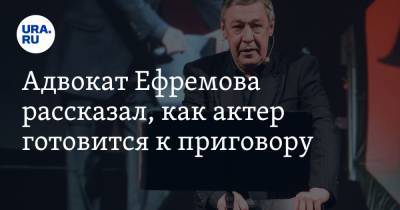 Михаил Ефремов - Сергей Захаров - Эльман Пашаев - Адвокат Ефремова рассказал, как актер готовится к приговору - ura.news - Москва