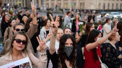 Наталья Ганусевич - В УВД Минска назвали число задержанных на протестах - iz.ru - Белоруссия - Минск