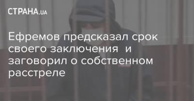 Михаил Ефремов - Эльман Пашаев - Ефремов предсказал срок своего заключения и заговорил о собственном расстреле - strana.ua - Москва