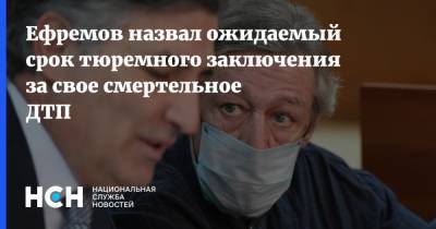 Михаил Ефремов - Эльман Пашаев - Ефремов назвал ожидаемый срок тюремного заключения за свое смертельное ДТП - nsn.fm - Москва