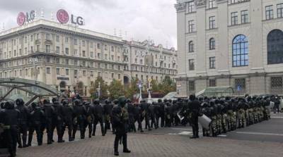 Протесты в Беларуси: в Гродно силовики применили газ – видео - ru.slovoidilo.ua - Украина - Белоруссия - Гродно