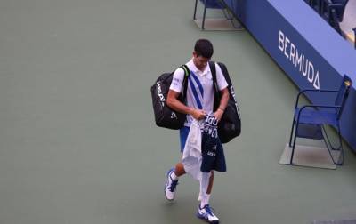 Джокович Новак - Джоковича дисквалифицировали с US Open за попадание мячом в судью - korrespondent.net - США - Сербия