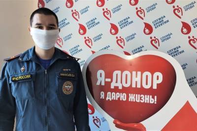 Дмитрий Афанасьев - В Улан-Удэ пожарный сдавал кровь 17 раз - ulan.mk.ru - Улан-Удэ - респ.Бурятия