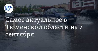 Марат Баширов - Самое актуальное в Тюменской области на 7 сентября. Тобольск затопило из ливней, Водонаева рассказала о детстве в Тюмени - ura.news - Тюмень - Тюменская обл. - Тобольск