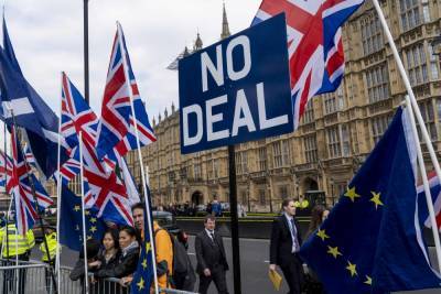 Борис Джонсон - Британия отказывается от соглашения о Brexit — в ЕС озвучили последствия - news-front.info - Англия - Лондон - Брюссель - Ирландия