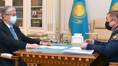 Ерлан Тургумбаев - Токаев провел встречу с главой МВД - zakon.kz - Казахстан