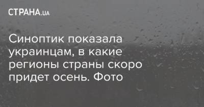 Наталья Диденко - Денис Шмыгаль - Синоптик показала украинцам, в какие регионы страны скоро придет осень. Фото - strana.ua - Украина