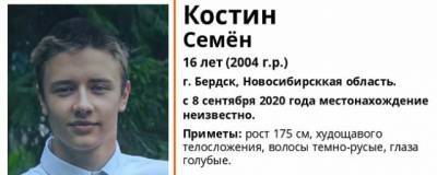 В Бердске разыскивают без вести пропавшего 16-летнего Семена Костина - runews24.ru - Бердск