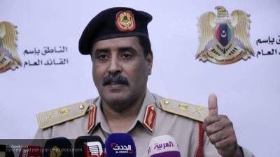 Ахмад Аль-Мисмарь - Мисмари подтвердил приверженность ЛНА режиму прекращения огня в Ливии - newinform.com - Турция - Ливия