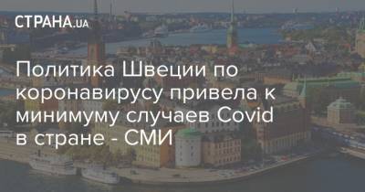 Роберт Кох - Политика Швеции по коронавирусу привела к минимуму случаев Covid в стране - СМИ - strana.ua - Германия - Швеция