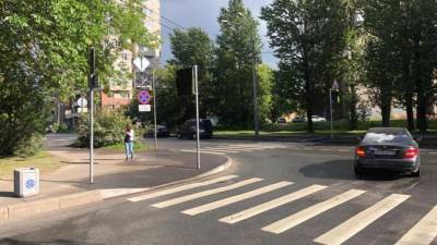 По шести адресам в Невском районе обустроили пешеходные переходы - piter.tv - Санкт-Петербург - р-н Невский