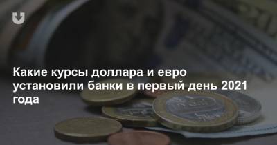 С какими курсами доллара и евро в обменниках белорусы встретили 2021 год - news.tut.by