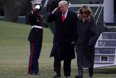 Дональд Трамп - saint Laurent - Christian Dior - Мелания Трамп - Мишель Обама - Последний модный образ в 2020-м году обошелся Мелании Трамп в 4,5 тысячи долларов - kp.ua - Украина - Вашингтон - шт.Флорида