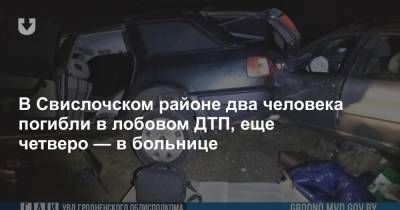 В Свислочском районе два человека погибли в лобовом ДТП, еще четверо — в больнице - news.tut.by - район Свислочский