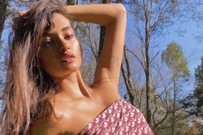 Жизель Оливейра - Жгучая брюнетка из Victoria’s Secret задрала мини-платье, дав насладиться «сладкими» местами: «Нежная кошечка» - sport.politeka.net