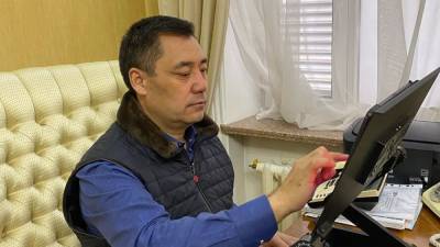 Садыр Жапаров - Жапаров проголосовал на президентских выборах в Киргизии - riafan.ru - Киргизия - Бишкек