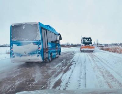 Из-за снегопада отменили рейсовые автобусы в Ульяновской области - ulpravda.ru - респ. Татарстан - Ульяновск - Казань - Ульяновская - Буинск