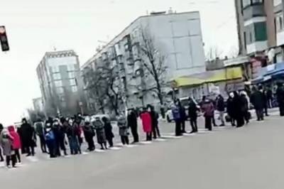 Жители еще одного города Харьковской области вышли на протест из-за высоких цен на газ. Видео - vkcyprus.com - Киев - Харьковская обл. - Харьков - район Харьковский