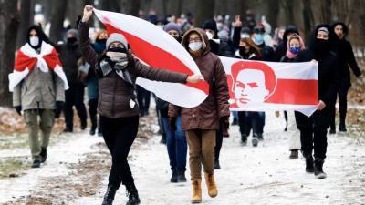 Александр Лукашенко - В Беларуси прошли воскресные протестные акции - golos-ameriki.ru - Белоруссия - Минск - Жодино
