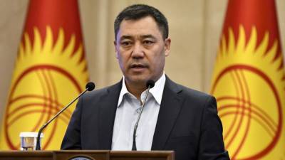 Садыр Жапаров - Садыр Жапаров победил на президентских выборах в Кыргызстане - golos-ameriki.ru - Киргизия