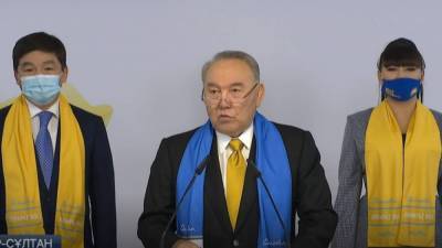 Нурсултан Назарбаев - Назарбаев поздравил однопартийцев с победой на выборах - zakon.kz