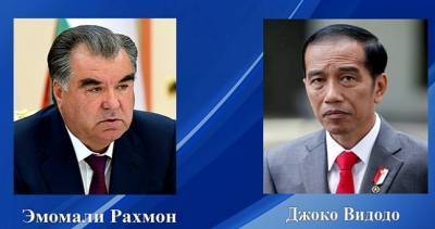 Эмомали Рахмон - Джоко Видодо - Эмомали Рахмон выразил соболезнования президенту Индонезии - dialog.tj - Таджикистан - Индонезия
