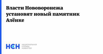 Власти Нововоронежа установят новый памятник Алёнке - nsn.fm - Москва - Воронежская обл.