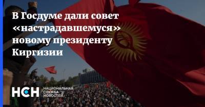 Владимир Путин - В Госдуме дали совет «настрадавшемуся» новому президенту Киргизии - nsn.fm - Киргизия