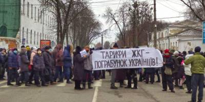 Тарифные протесты охватили города Украины: люди выходят на митинги и перекрывают трассы — фото, видео - nv.ua - Львов - Одесса - Полтава - Тарифы