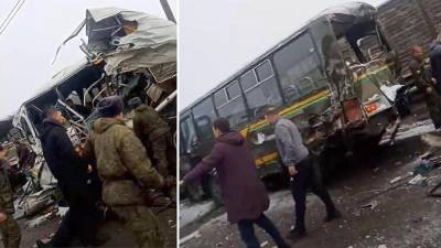 Число погибших в ДТП с участием военных автобусов в Подмосковье выросло до четырех - iz.ru - Московская обл. - Владимирская обл. - Рига