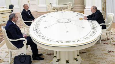 Владимир Путин - Никол Пашинян - Ильхам Алиев - Трехсторонние переговоры по Нагорному Карабаху в Москве - ru.euronews.com - Москва - Россия - США - Армения - Казахстан - Азербайджан - Нагорный Карабах