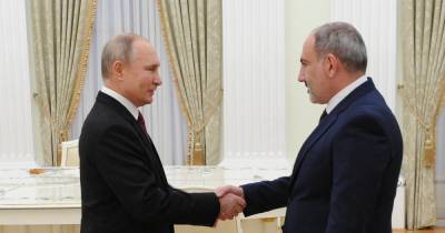 Владимир Путин - Никол Пашинян - Ильхам Алиев - Путин рассчитывает на достижение договоренностей по проблемам Карабаха - ren.tv - Москва - Азербайджан - Нагорный Карабах