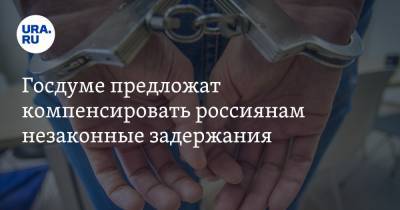 Наталья Костенко - Госдуме предложат компенсировать россиянам незаконные задержания - ura.news