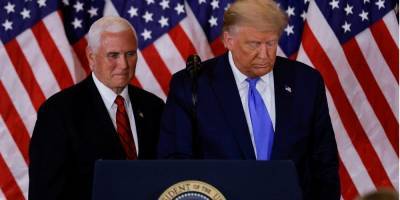Дональд Трамп - Майк Пенс - Carlos Barria - Трамп и Пенс провели встречу впервые после штурма Капитолия — CNN - nv.ua - США - Вашингтон