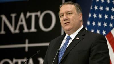 Дональд Трамп - Йенс Столтенберг - Майк Помпео - Софи Вильмес - Джо Байден - Помпео встретится с генеральным секретарем НАТО Столтенбергом - golos-ameriki.ru - США - Бельгия - Брюссель