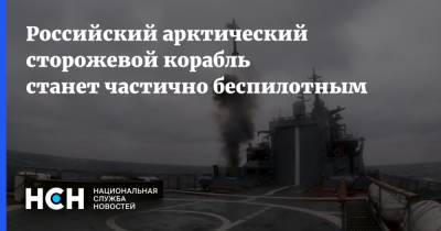Российский арктический сторожевой корабль станет частично беспилотным - nsn.fm - Ленинградская обл.
