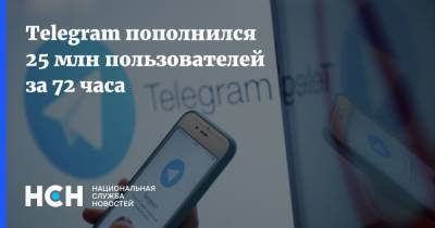 Павел Дуров - Telegram пополнился 25 млн пользователей за 72 часа - nsn.fm