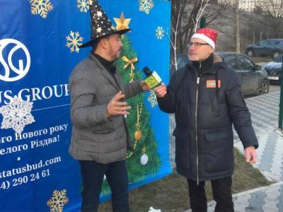 Дед Мороз - Андрей Стрихарский организовал новогодний праздник для детей - gordonua.com - Киев