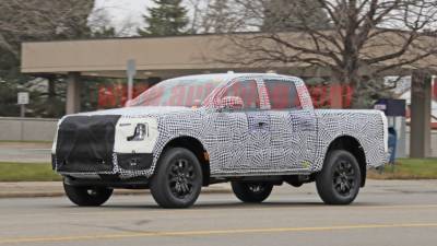 Новый Ford Ranger впервые заметили на тестах - autonews.ua - Украина