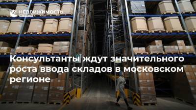 Консультанты ждут значительного роста ввода складов в московском регионе - realty.ria.ru - Москва