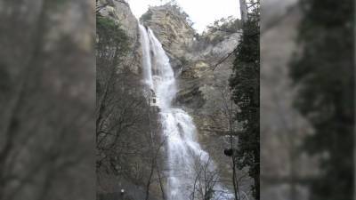 Дожди оживили самый высокий водопад Крыма Учан-Су - politros.com - Крым