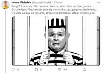 Ярослав Качиньский - «Банда Качиньского правит Польшей»: взломан сайт влиятельной чиновницы - eadaily.com