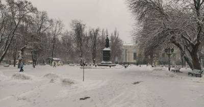 Одессу завалило снегом: появились фото и видео - tsn.ua - Одесса