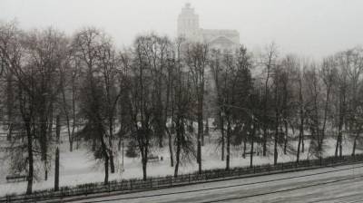 Мощный снегопад обрушился на Воронеж - vestivrn.ru - Воронеж