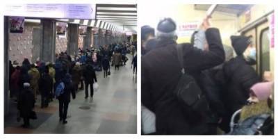«Настоящий» локдаун в метро разозлил харьковчан, кадры: «Это свинство» - kharkov.politeka.net - Харькова - Харьков