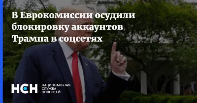 Дональд Трамп - В Еврокомиссии осудили блокировку аккаунтов Трампа в соцсетях - nsn.fm - США - Вашингтон