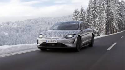 Sony опубликовала видео нового электромобиля Vision-S - iz.ru - Австрия - США - Япония - Вегас